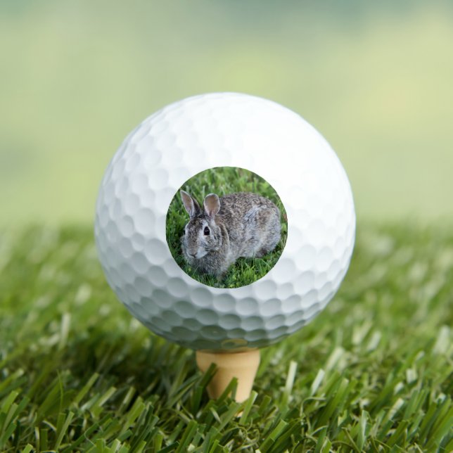 Balles De Golf lapin joyeux  (T-shirt Insitu)