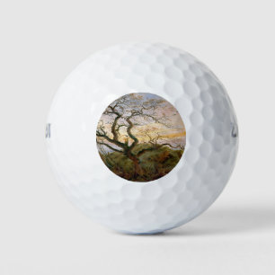 Balles De Golf L'arbre des corbeaux (par Caspar David Friedrich)