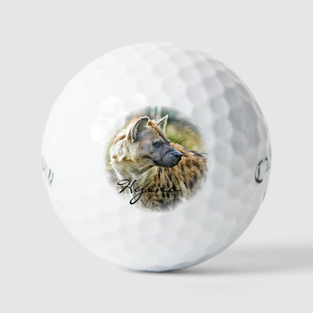 Balles De Golf Laughing Hyena (Recto)
