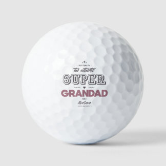 Balles De Golf L'authentique super grand-père