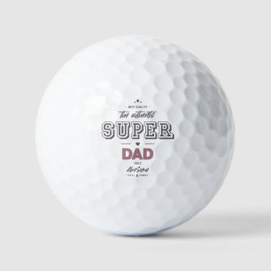 Balles De Golf L'authentique super papa