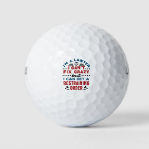 Balles De Golf L'avocat ne peut pas réparer le fou peut obtenir u