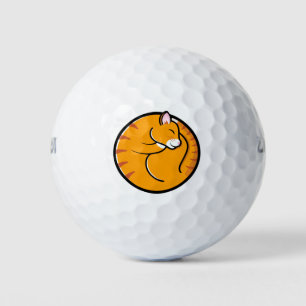 Balles De Golf Lazy Cat Days Golf Balls