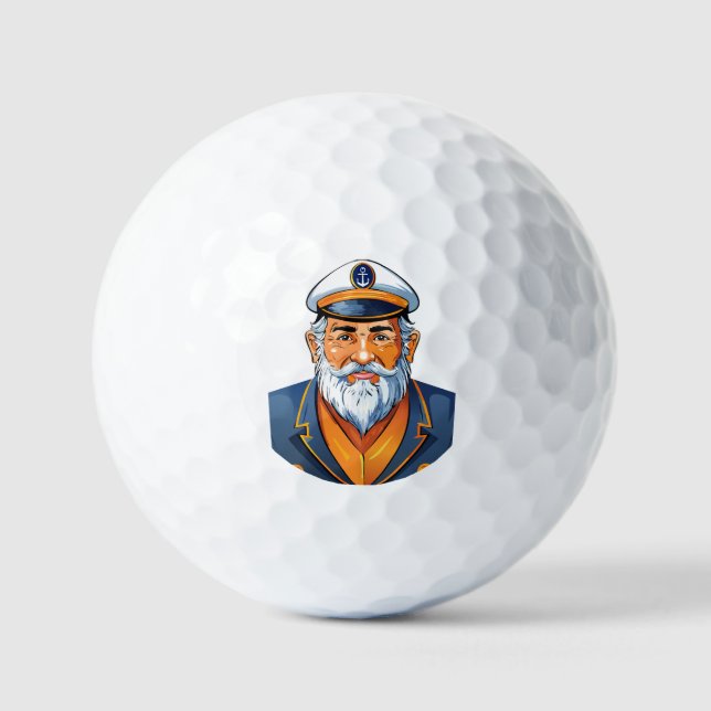 Balles De Golf Le capitaine du navire (Recto)