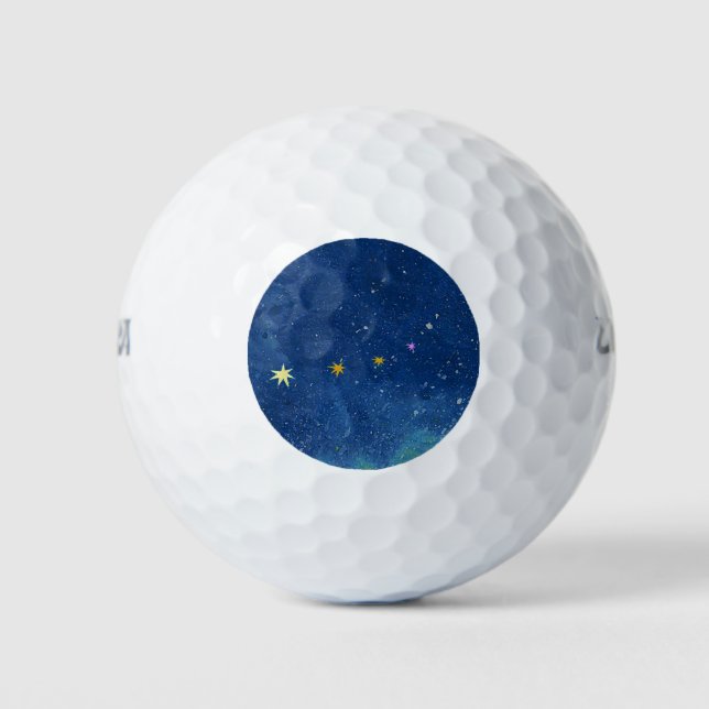 Balles De Golf Le ciel étoilé (Devant)