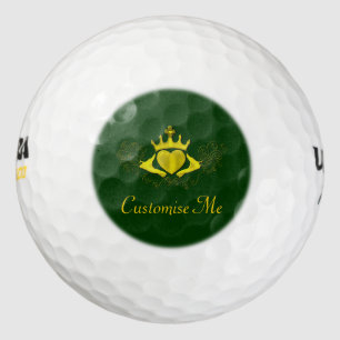Balles De Golf Le Claddagh (Or)