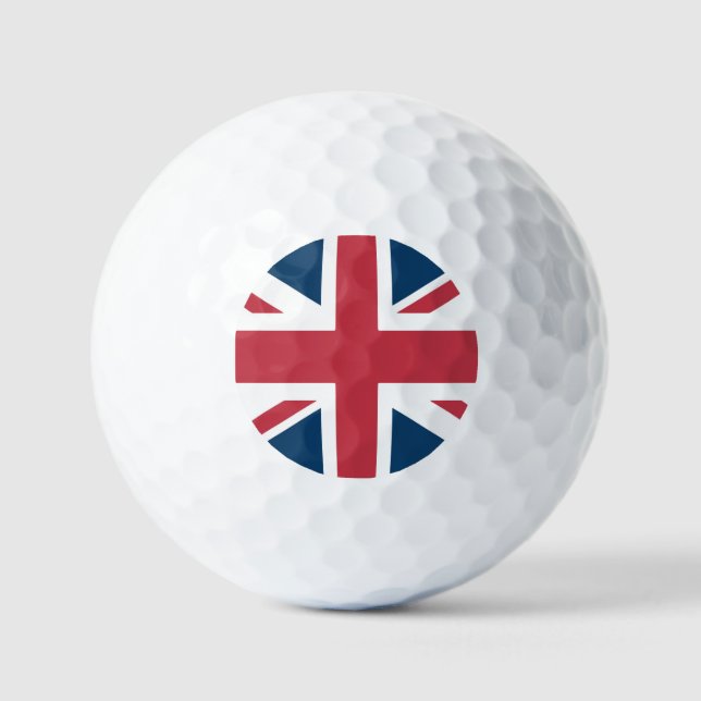 Balles De Golf Le drapeau britannique Union Jack (Recto)