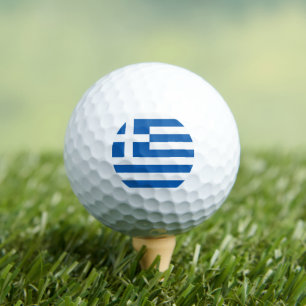 Balles De Golf Le drapeau de la Grèce