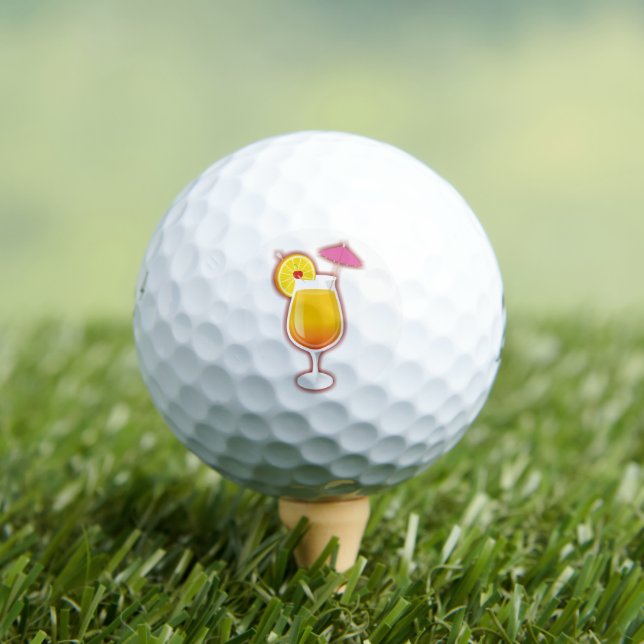Balles De Golf Le lever du soleil de Tequila (T-shirt Insitu)