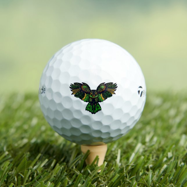 Balles De Golf Le majestic Emerald Owl (T-shirt Insitu)