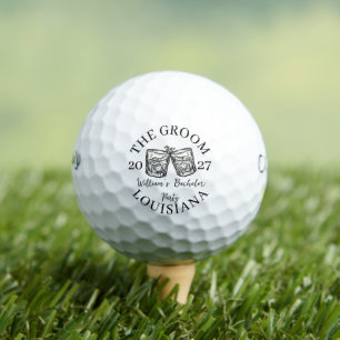 Balles De Golf Le Mariage Enterrement de Vie de Garçon des Garçon