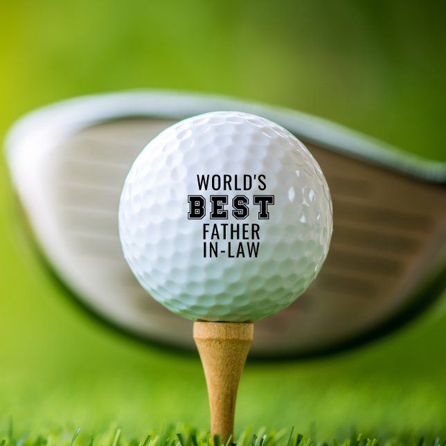 Balles De Golf Le meilleur beau-père du monde (Créateur téléchargé)