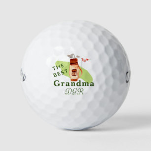 Balles De Golf Le meilleur monogramme GRANDMA