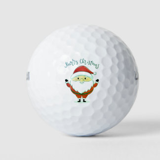 Balles De Golf Le mignon Père Noël