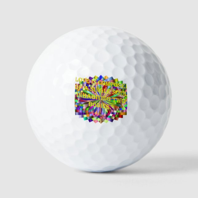 Balles De Golf Le "Où" de la Citation (Recto)