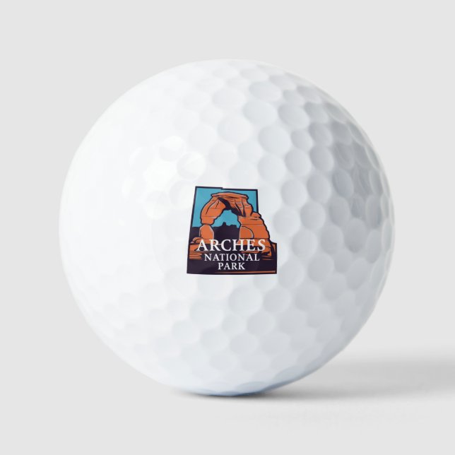 Balles De Golf Le parc national Majestic Arches (Recto)