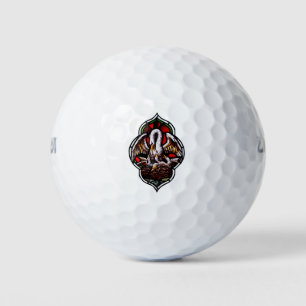 Balles De Golf Le pélican comme symbole chrétien