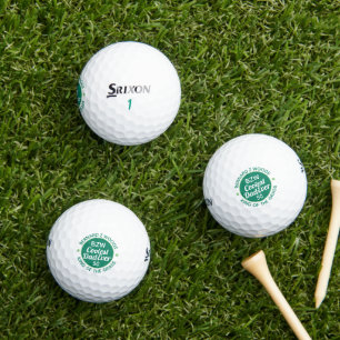 Balles De Golf Le roi le plus froid de l'herbe cadeau de golfeur