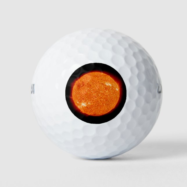 Balles De Golf Le Soleil (Devant)