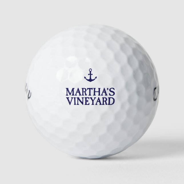 Balles De Golf Le vignoble de Martha (Devant)
