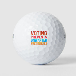 Balles De Golf Le vote empêche l'élection de présidences indésira