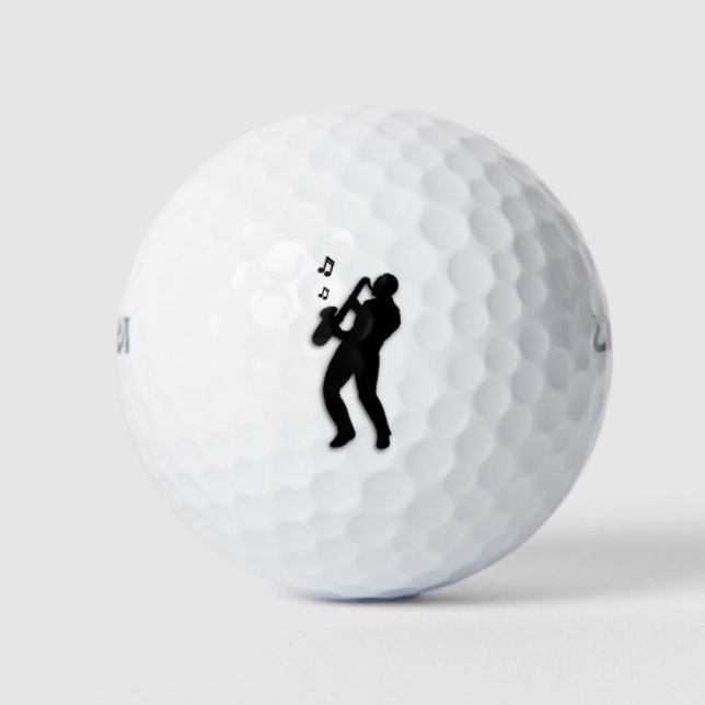 Balles De Golf Lecteur saxophone (Devant)
