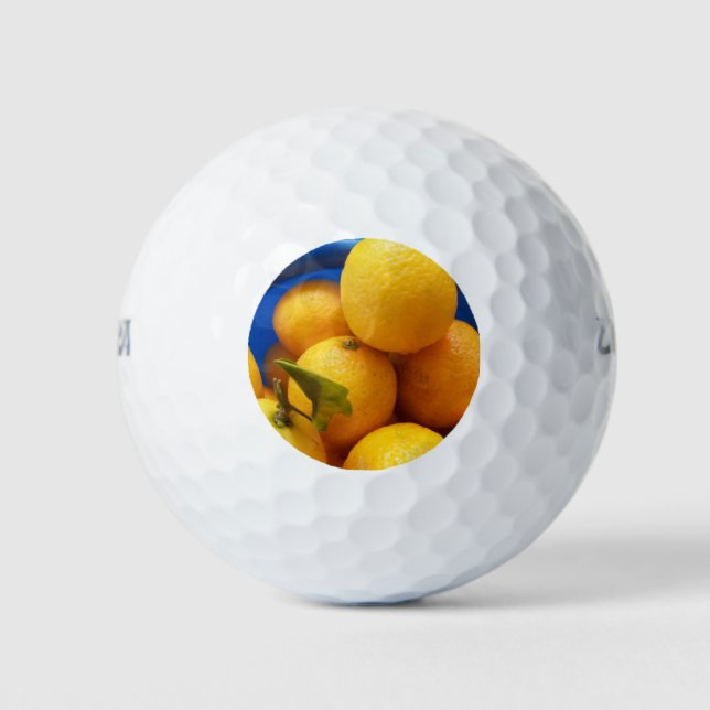 Balles De Golf Lémons de Floride jaune (Devant)