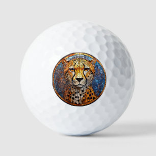 Balles De Golf Leopard aux couleurs vives et Motifs complexes