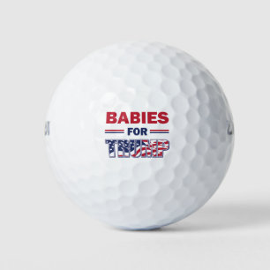 Balles De Golf Les bébés pour Trump