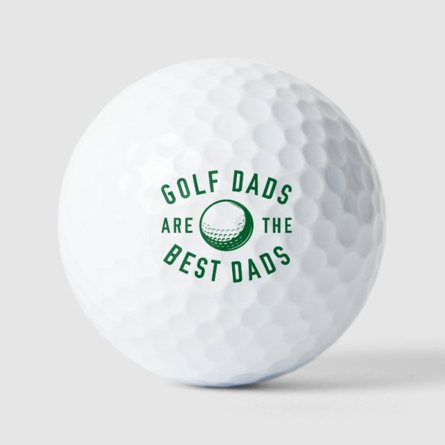 Balles De Golf Les Dads De Golf Sont Les Meilleurs Dads (Recto)