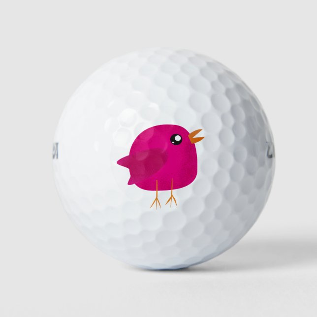 Balles De Golf Les enfants, joli petit oiseau (Devant)