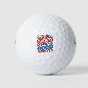 Balles De Golf Les Enseignants PE Sont De Bons Sports Phys Ed Ens