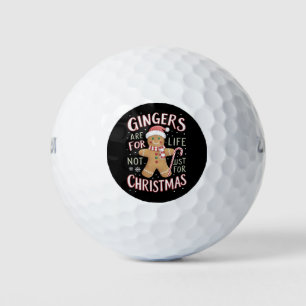 Balles De Golf Les Gingers Sont Pour La Vie Pas Seulement Pour No