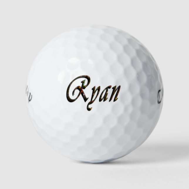 Balles De Golf Les Hommes Appelaient Ryan, (Devant)
