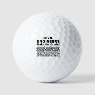 Balles De Golf Les ingénieurs civils obtiennent la moyenne