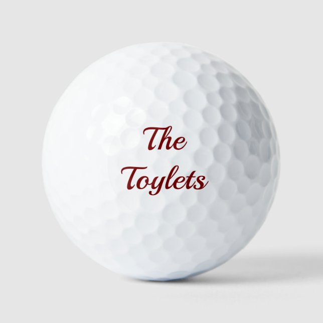 Balles De Golf Les Jouets (Recto)