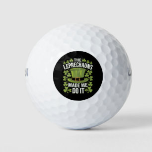 Balles De Golf Les Lutins M'ont Fait Faire Ça St Patrick's Day