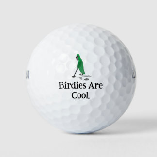 Balles De Golf Les oiseaux sont Cool