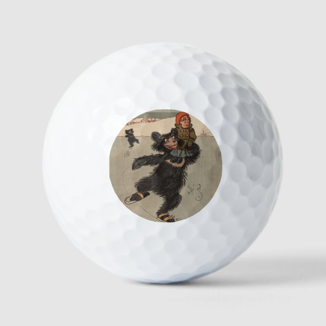 Balles De Golf Les Trois Bears Golf Balls (Recto)