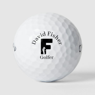 BALLES DE GOLF LETTRE GOÛT F