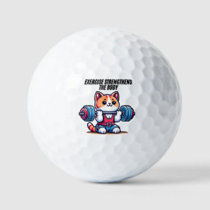 Balles De Golf L'exercice renforce le corps – Citation de forme D