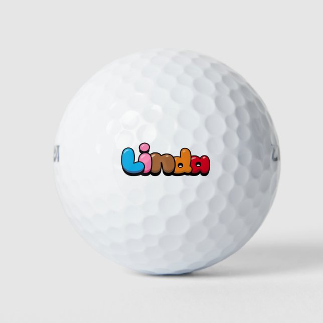 Balles De Golf Linda (Devant)