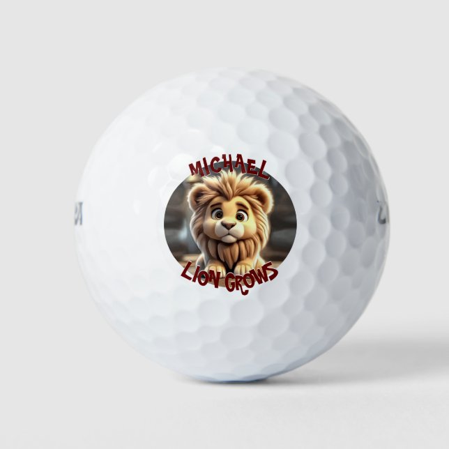 Balles De Golf Lion Grows (Devant)
