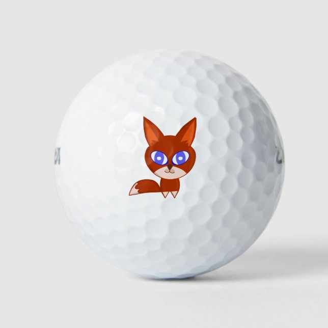 Balles De Golf Little Fox (Devant)