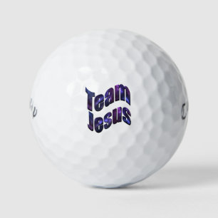 Balles De Golf Logo de l'équipe Jésus,
