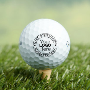 Balles De Golf Logo d'entreprise personnalisé