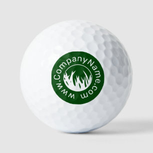 Balles De Golf Logo du service d'entretien de pelouse Merci! Prom