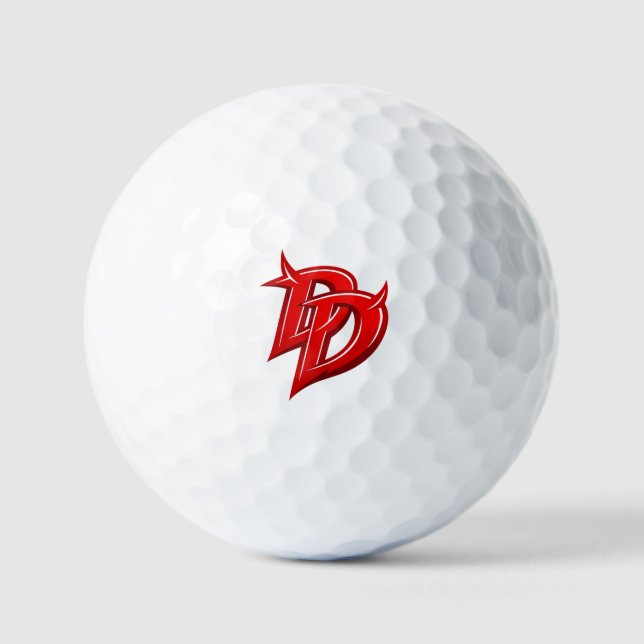 Balles De Golf Logo inspiré de Daredevil (Recto)