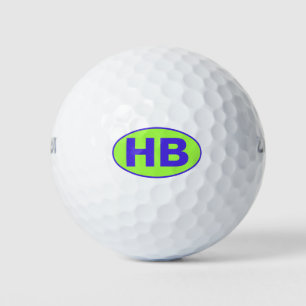 BALLES DE GOLF LOGO OVAL AVEC INITIATIVES PERSONNELLES