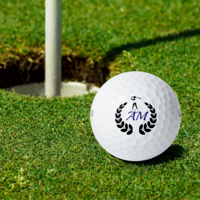 Balles De Golf Logo personnalisé (Créateur téléchargé)